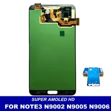 Супер AMOLED lcd для samsung Galaxy Note3 Note 3 N9002 N9005 N9006 N9007 N900K N900T телефон lcd S сенсорный экран дисплей дигитайзер