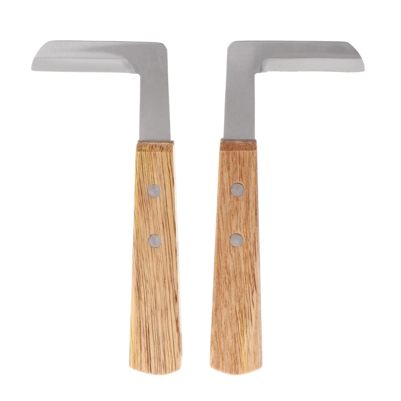 Cattle Horse Hoof Shears Knife Left Right Double Edge Veterinary Goat Castration