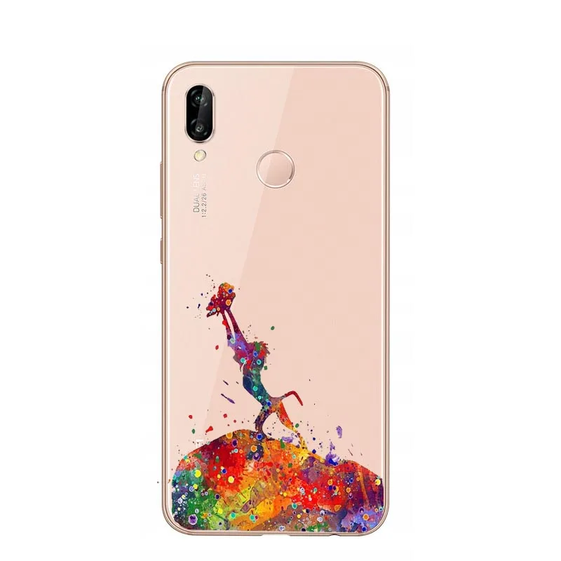 Силиконовый чехол Disneys lion king Simba nala Pumba Hakuna Matata для huawei P30 Lite P30 Pro P20 Lite P10 Lite Mate20