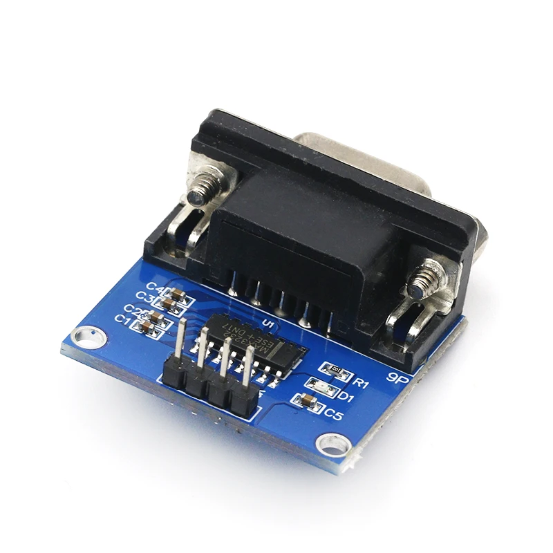 MAX3232 RS232 в TTL модуль конвертера последовательного порта DB9 разъем MAX232 для Arduino|board
