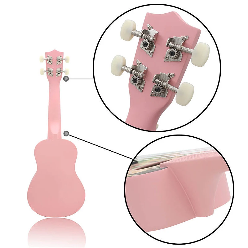 Irin 21 дюймов розовый сопрано укулеле Ukelele гитара 4 струны акустическая Гавайская гитара Музыкальные инструменты для девочек начинающих
