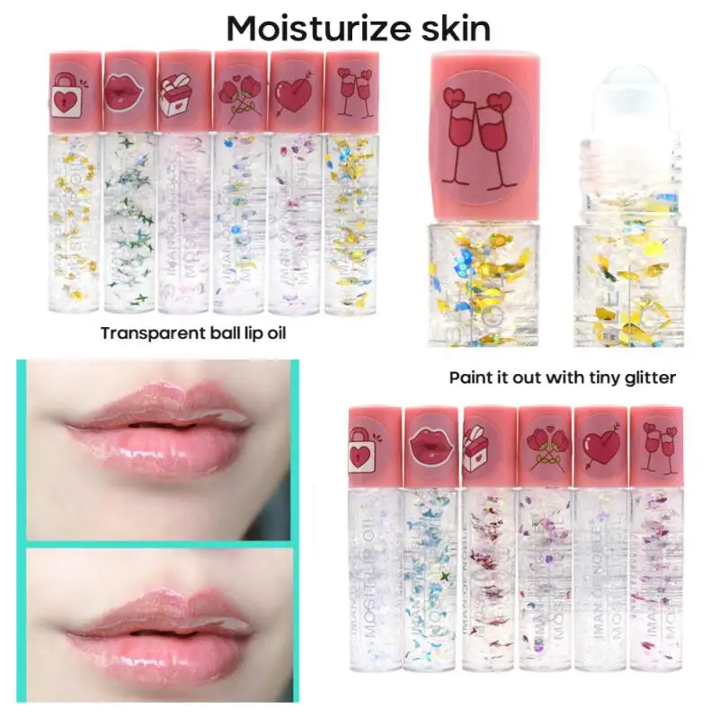 

IMAN OF NOBLE Liquid Lipstick Transparent Shiny Lip Gloss Pearlescent White Base Lip Gloss Moisturizing Lip Oil Lip Makeup TSLM2