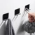 1/2/3 шт. Punch Free Razor Holder Storage Hook Wall Мужские Бритвенные Бритвы Полка Ванная Комната Бритвенная Стойка Стены Аксессуары Для Ванной Комнаты