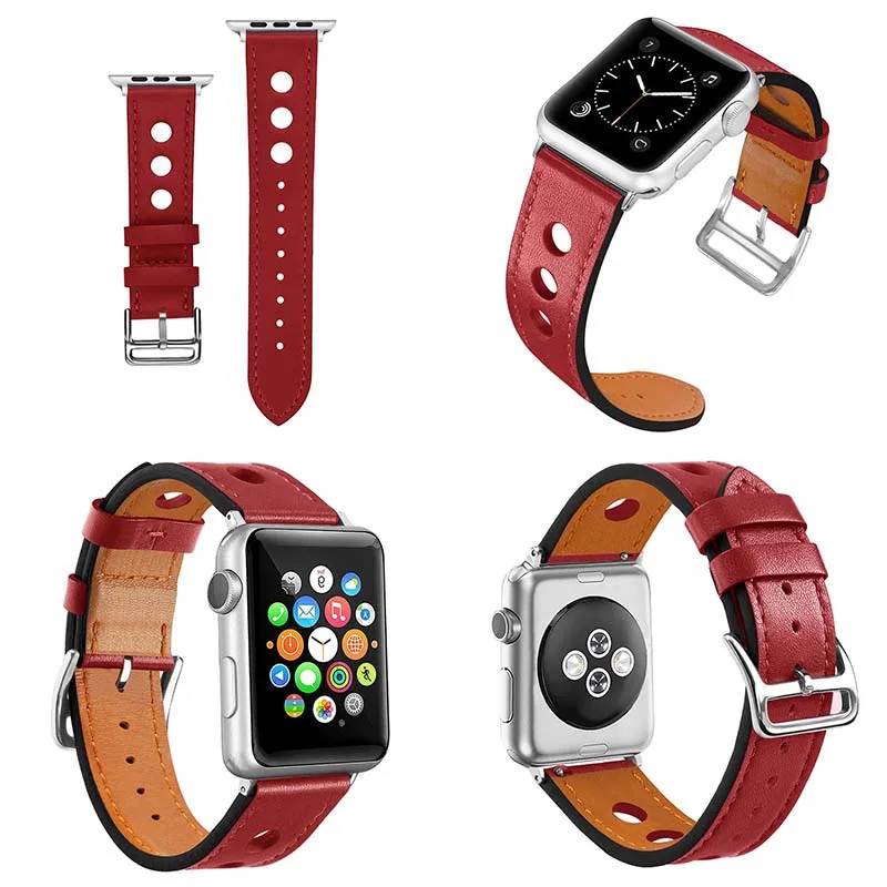 Ремешок из коровьей кожи для Apple Watch 5, 4, 40, 44 мм, ремешок серии 3, браслет из натуральной кожи 42 мм, 38 мм, ремешок для iwatch 5, 4, ремешок