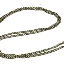 100 шт./лот Горячая карманные часы ожерелье 80 см карманные часы аксессуары