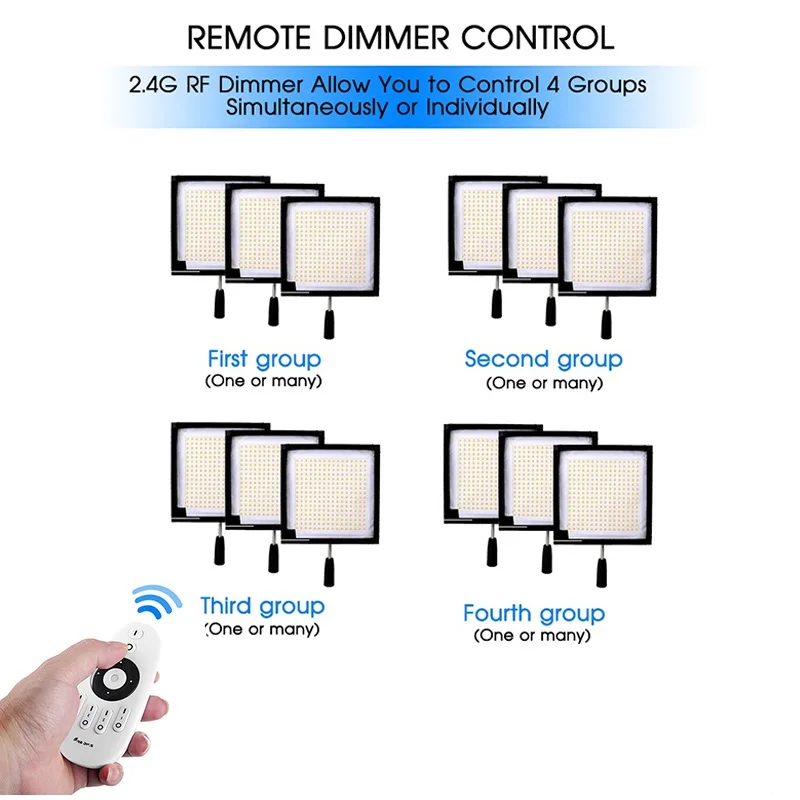 Travor светодиодный видеосветильник Гибкая световая панель светильник Диммируемый