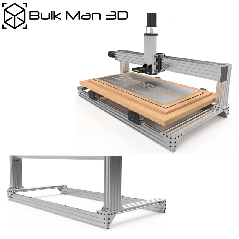 4 осевой C Beam станок с ЧПУ XL комплект DIY Гравировальный фрезерный большой 345 oz * in Nema