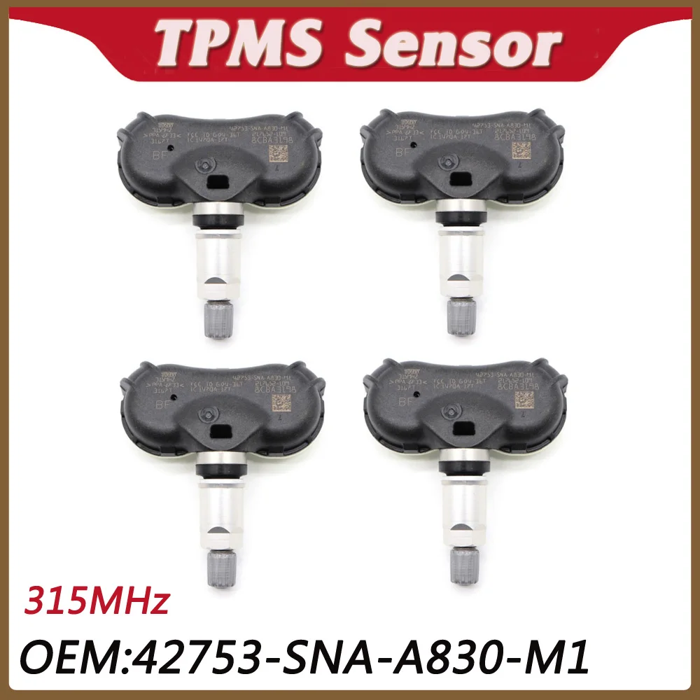 1 X Tire Pressure Monitor Sensor TPMS Fit for  Honda Odyssey 42753-SNA-A830-M1 