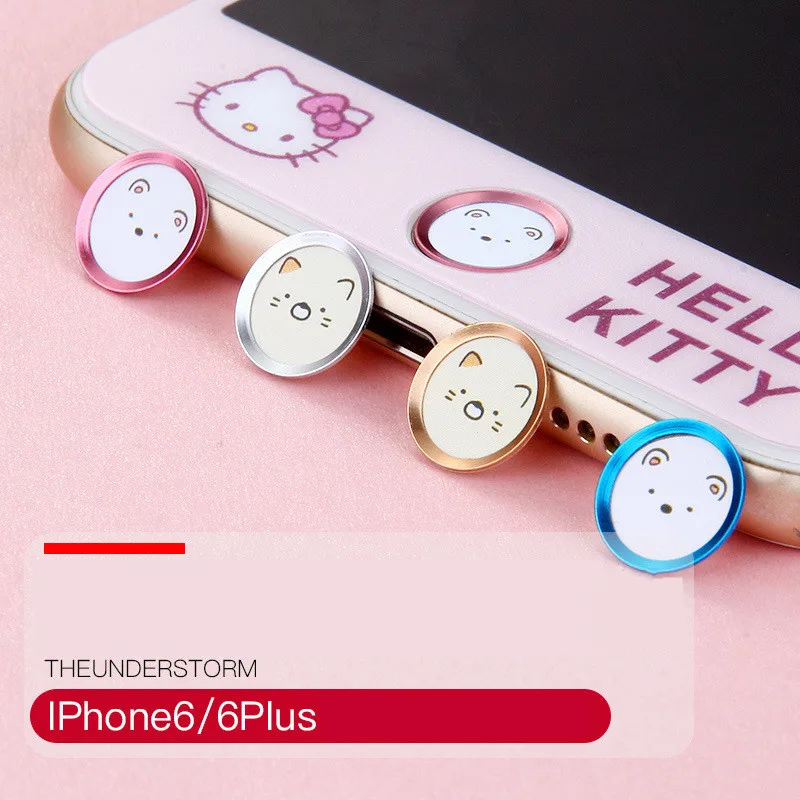 Стикер с кнопкой Home Touch ID для iphone5S/6/6S/6plus/6splus/7/7plus/8/8plus/iPad функцией распознавания