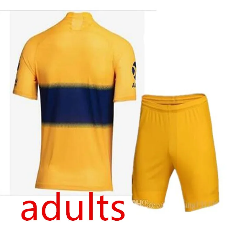Комплект для взрослых,, Boca Juniors, футболка для футбола, домашняя, 19, 20, GAGO, OSVALDO, PEREZ DE ROSSI, TEVEZ, PAVON, JRS, Спортивная футболка для футбола - Цвет: shirt