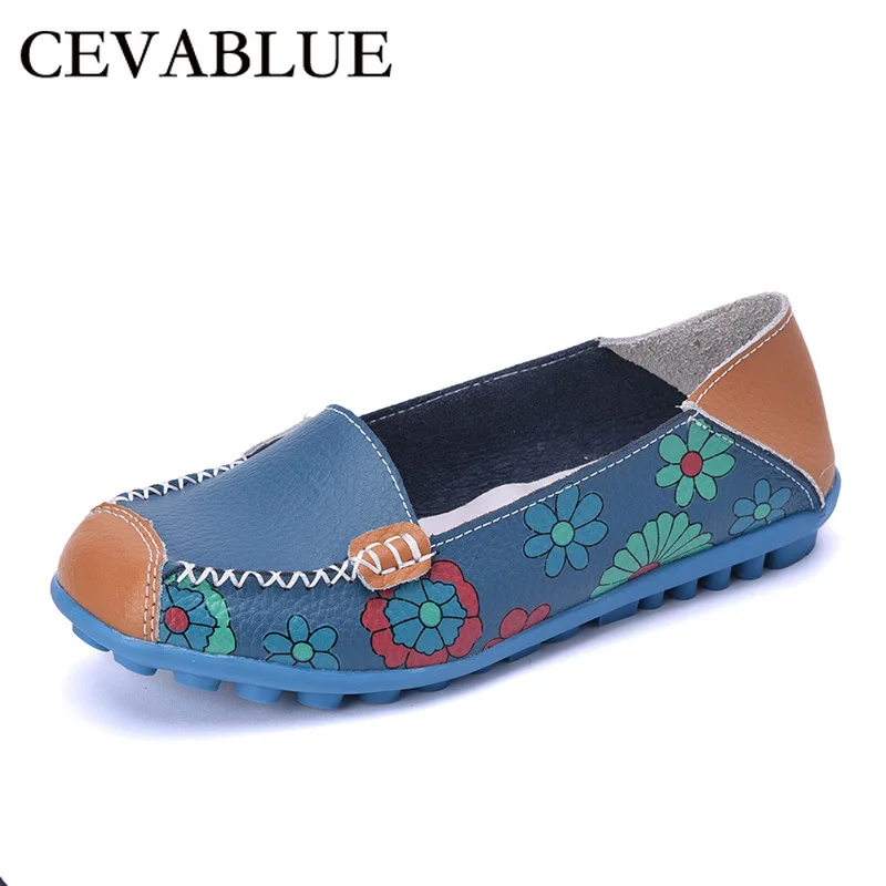 Cevabule/2018 Повседневная мягкая удобная женская обувь на плоской подошве с принтом