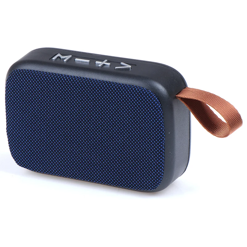 blue 1 шт. Мини Bluetooth динамик открытый портативный Колонка Беспроводная музыкальная стереоколонка внешний динамик поддержка коробки - Цвет: blue