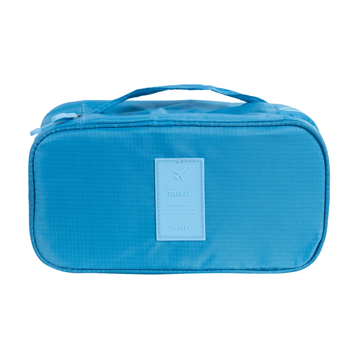 C Light Blue Бюстгальтер Нижнее белье ящик дорожные Органайзеры для хранения разделители коробка сумка носки трусы тканевый чехол Одежда гардероб аксессуары Принадлежности - Цвет: C Light Blue