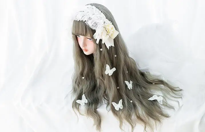 75 см Лолита японские длинные вьющиеся волосы принцесса сладкий японский Лолита парик Лолита косплей парик Лолита