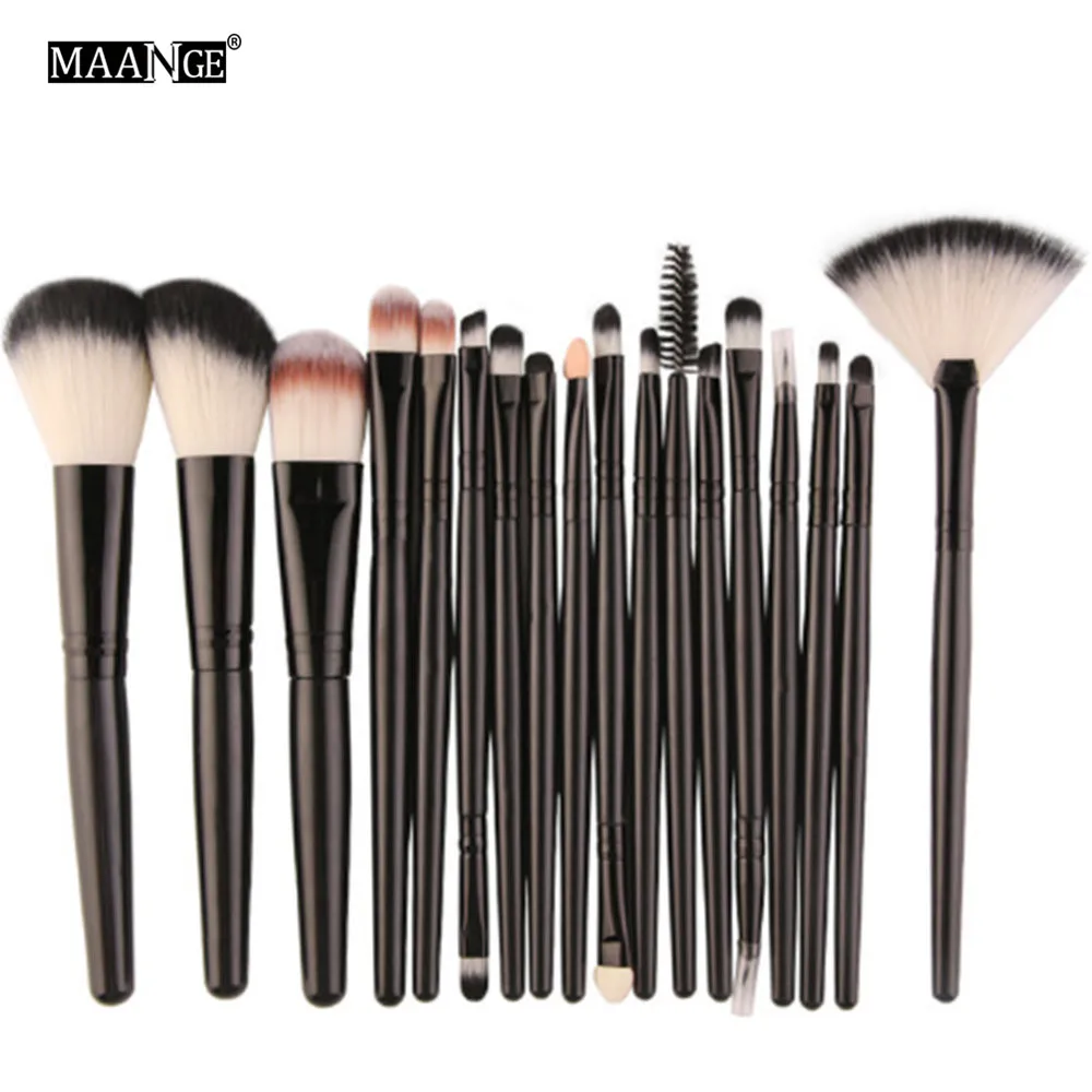 18PCS Makeup Brushes Set Professional Cosmetic Powder Eye Shadow Foundation Eyeliner Eyelash Blending Brush brochas maquillaje