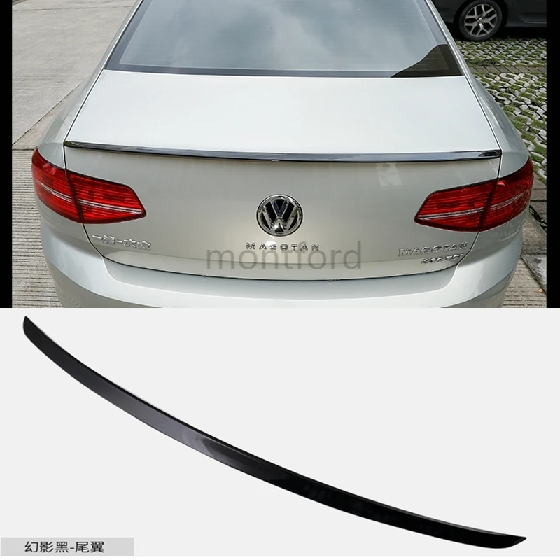 Праймер из АБС-пластика без краски задний спойлер для багажника Volkswagen VW Passat B8