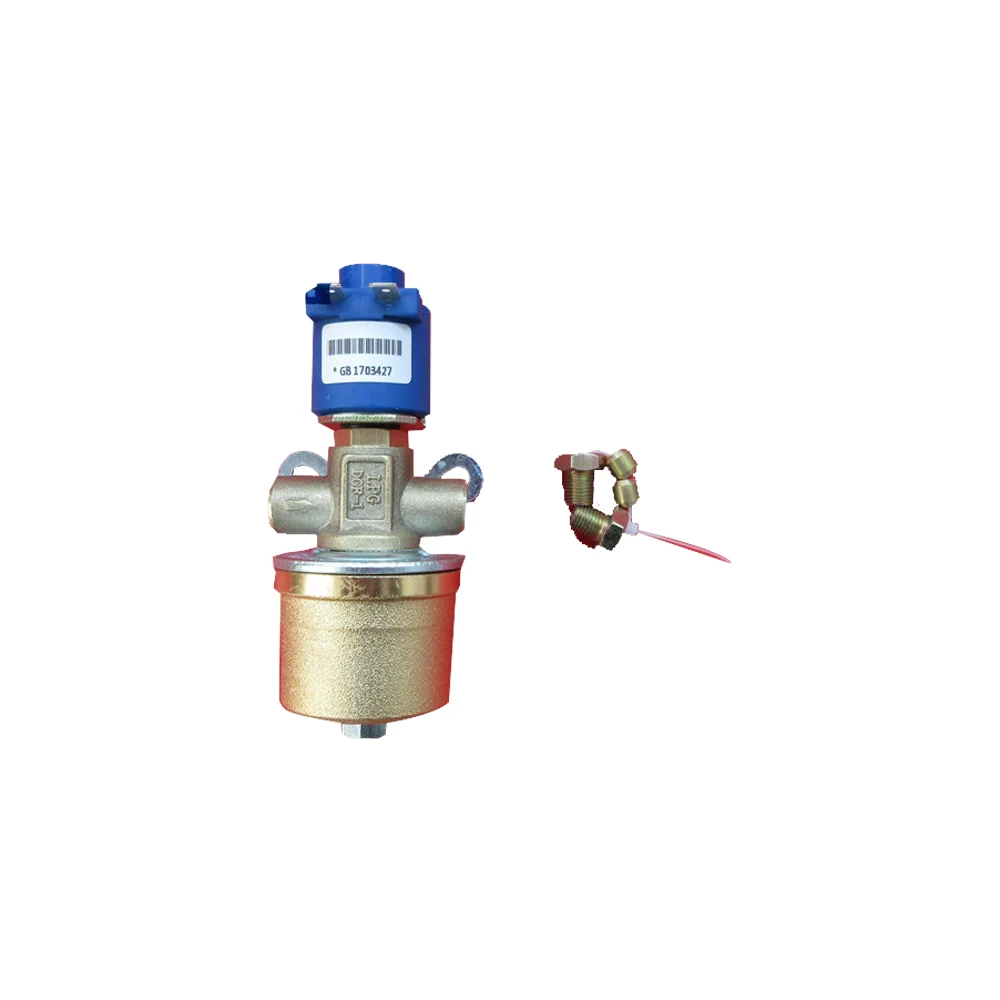 

Ø8mm Inlet-Outlet Solenoid Gas Valve with Filter for gas vehicles Liquefied gas modified automotive gas shut-off