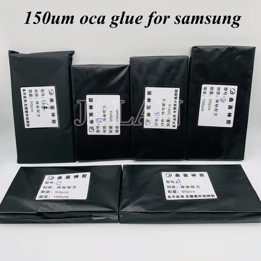 

Best quality 150um OCA Optical Clear Adhesive for samsung S8,S9,S8 plus,S9 plus Touch screen Glass laminating OCA Glue Film