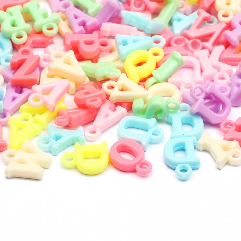 CHILDREN LETTER BEADS Set Acrylic Alphabet Number Beads For Bracelets IDS  $18.68 - PicClick AU