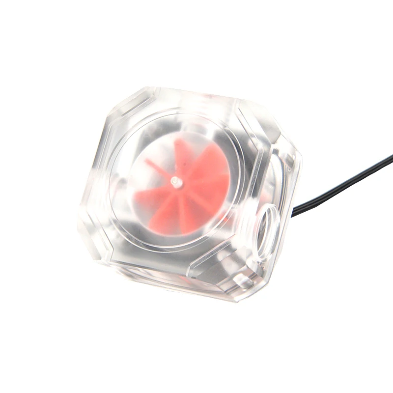 

Syscooling RGB lights support Water flow meter for PC water cooling system