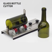 Профессиональная нержавеющая сталь стеклянная бутылка резак прокатки пивная банка инструмент промышленности машина Прочный DIY рециркулировать точные регулируемые