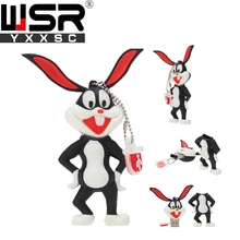 ^#Cheap Cratoon Bugs Bunny usb2.0 pen drive 32gb 64gb 128gb real capacity high speed animation rabbit usb memory 4gb 8gb 16gb best gift ^#Cheap Cratoon Bugs Bunny usb2.0 pen drive 32gb 64gb 128gb real capacity high speed animation rabbit usb memory 4gb 8gb 16gb best gift