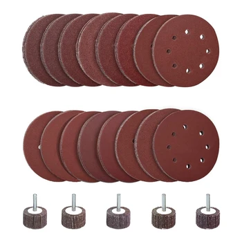 

Paper Set PonçAge Nylon Sticker 160 PIECES with 125 Mm Wall Disc, for Tractors Tracks / Sanders Multifonctions for PonçAge / Pol