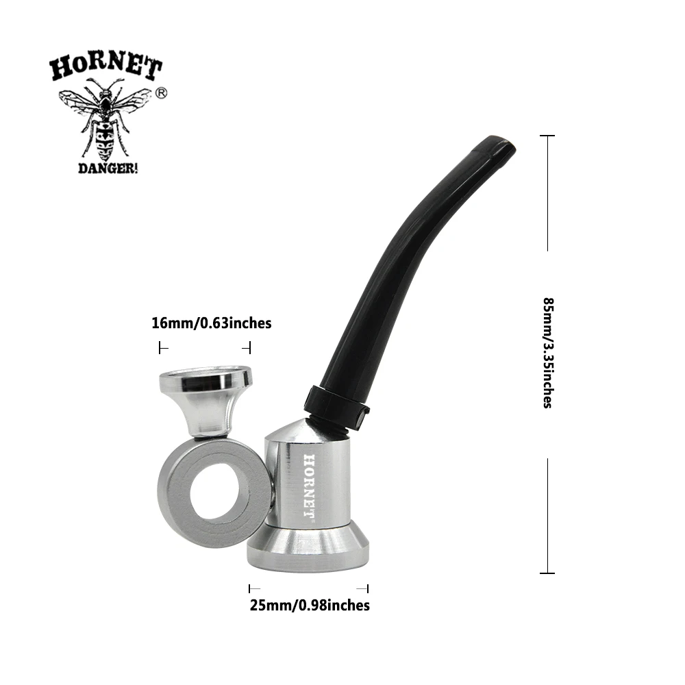 HORNET Металлические курительные трубы водопроводные металлические табачные для