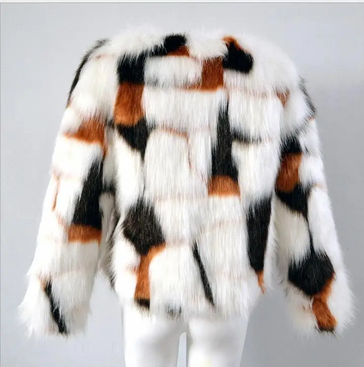 Короткие женские куртки из искусственного меха XS/9XL короткие пикантные пальто