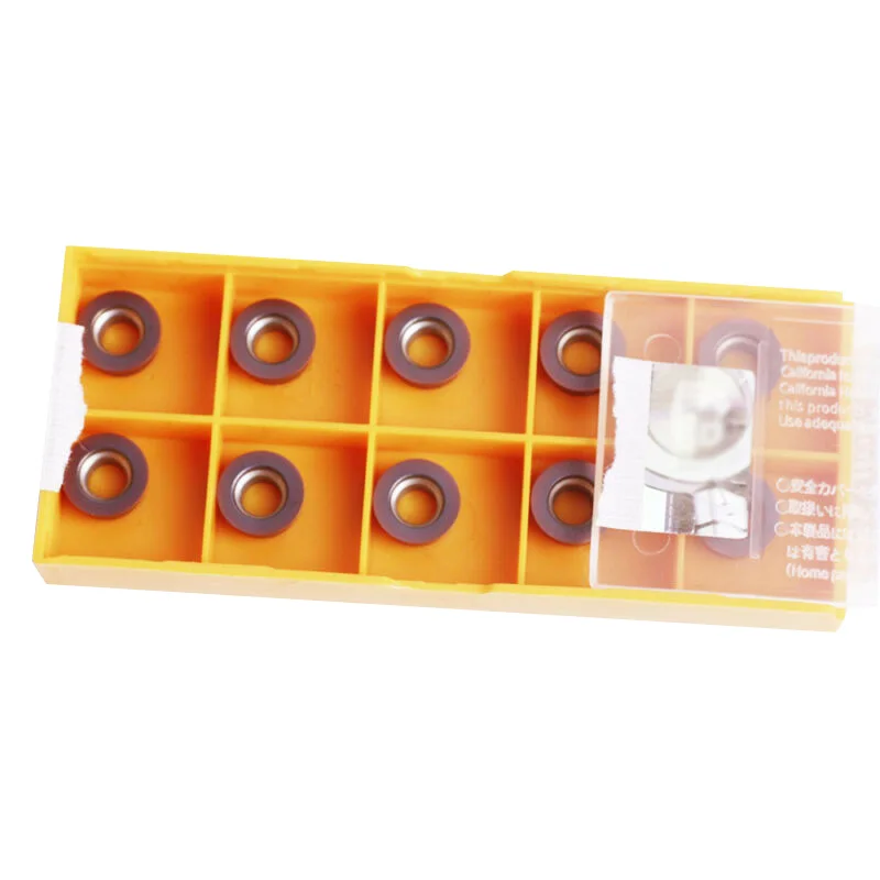 

High Quality 50Pcs RPMW1003M0 VP15TF / RPMW1003M0 R5 Insert Carbide Milling Inserts Metalwork