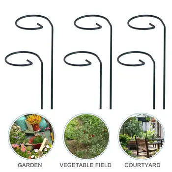 

10Pcs Plant Climbing Frame Metal Botany Bracket Reusable Plant Support Flower Stand Gardening Tools
