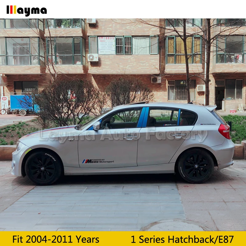 Автомобильный спойлер на крышу из стекловолокна переменного тока для хэтчбека BMW