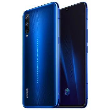 Перейти на Алиэкспресс и купить Vivo iQOO Pro смартфон Snapdragon855 Plus 4500 мАч 44 Вт 6,41 дюймэкран 48MP камера 12 Гб 128 Гб мобильный телефон