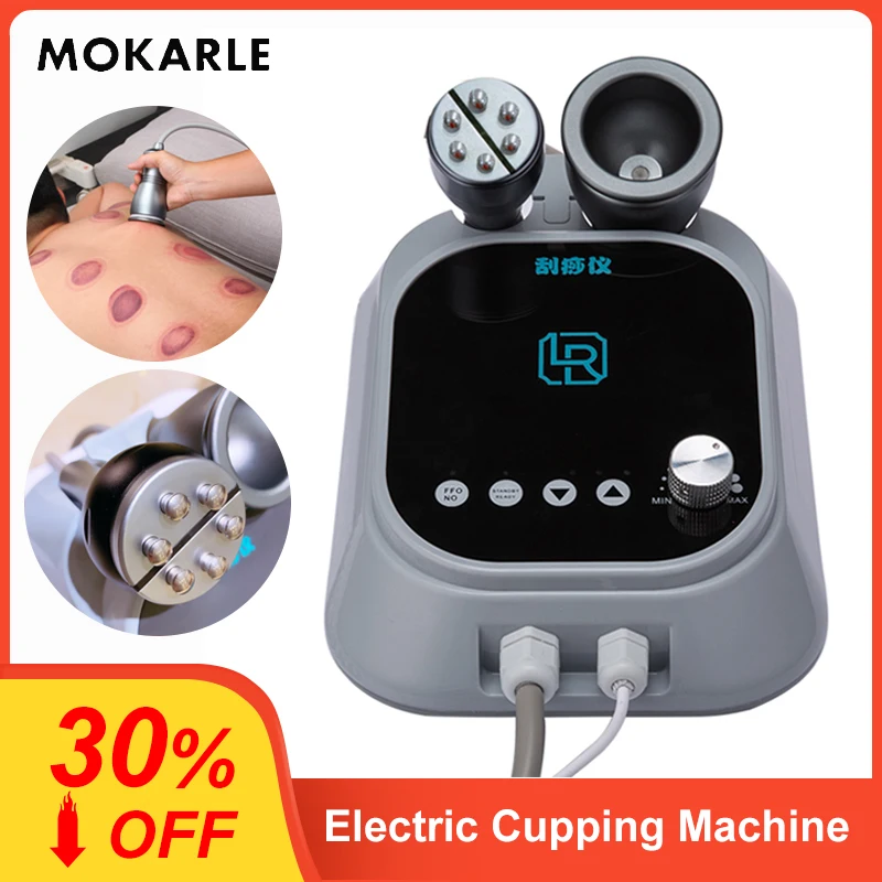 

Electric Scraping Machine EMS Scraping Fat Burner Cupping Massager Vacuum Suction Cups Ventosas Anti Cellulite Guasha Therapy