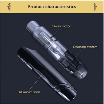 

Top! Original BRONC Rotary Tattoo Pen Swiss Motor Permanent Makeup Tattoo Machine + Free 20pcs Cartridge Needles