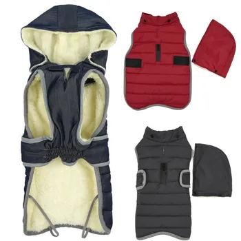 

Winter Pet Dog Clothing Puppy Jacket Outfit Warm Dog Clothes Hoodies Multicolored For Small Medium Large Dogs