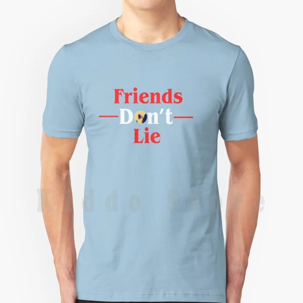 thumbnail image 1 of Friends Don T Lie Upside Down Thing Be An Eleven Stranger 3 Pullover Hoodie T Shirt Print For Men Cotton New Cool Tee Friends, 1 of 5