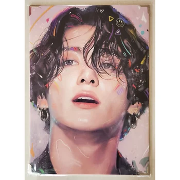 

KPOP Bangtan Boys Premium Photo Merch Photo Frame Painting Kildren Card JUNG KOOK JIMIN SUGA V JIN J-HOPE