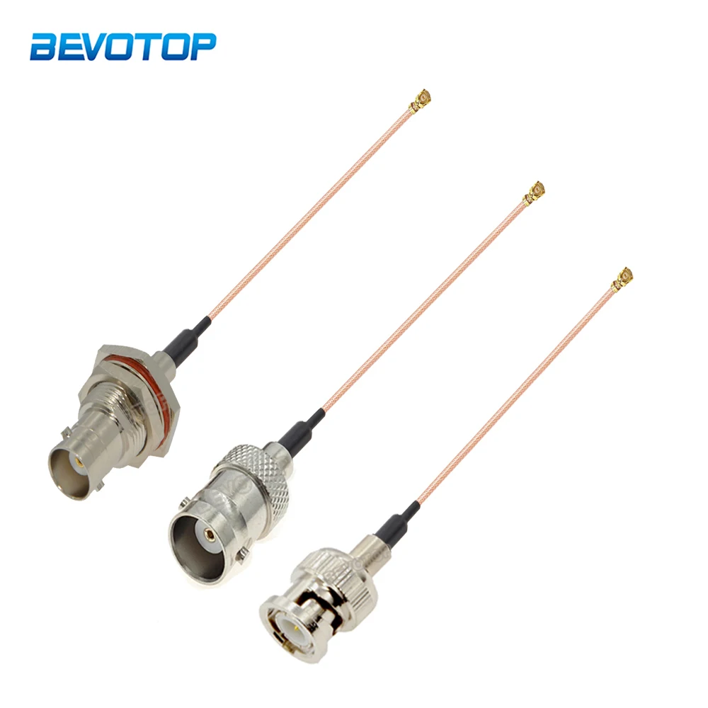 

BNC Male/Female to IPEX1 Female uFL u.FL IPX Connector RG178 Cable 50 Ohm Pigtail RF Coaxial Antenna Extension Cord RF Jumper