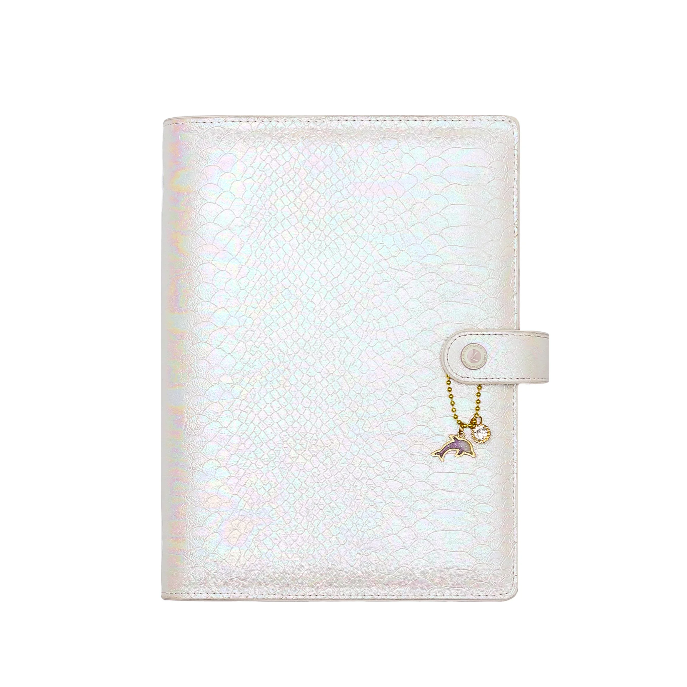 

Lovedoki A5 Laser PU Leather Cover Notebooks 2020 Year Planner Monthly Weekly Organizer Diary Book School Supplies Stationery