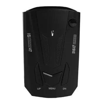 

V7 Car Radar Detector English Russian Auto Vehicle Speed Voice Alert Warning Speed Control X K Ka Band Radar Digital Display