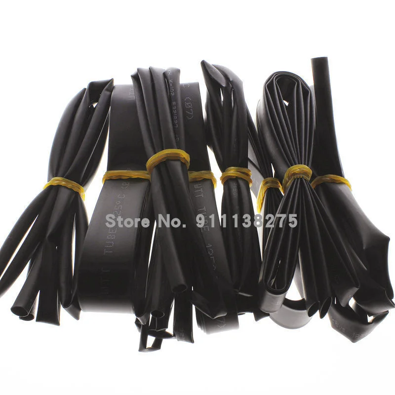 Heat Shrink Tubing 5 METER/LOT 2:1 1mm 1.5mm 2mm 2.5mm 3mm 3.5mm 4mm 5mm 6mm 8mm 10mm