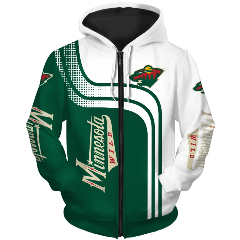 Minnesota Wild Hoodie, Wild Sweatshirts, Wild Fleece