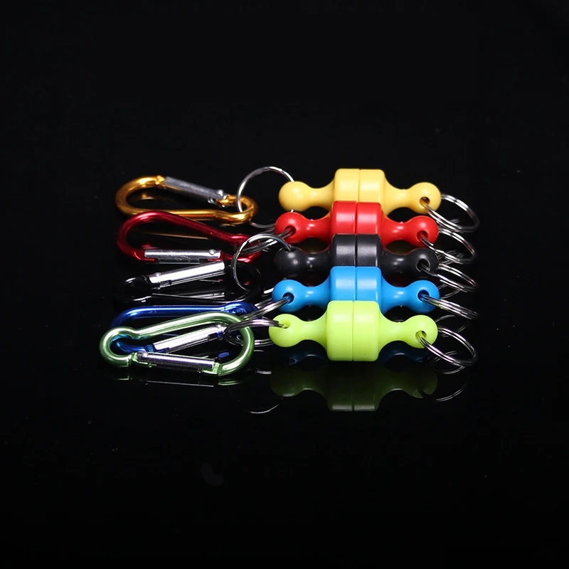 

Strong Magnetic Clasps Fishing Tackle Outdoor Sports Climbing Wireless Retention Rope Portable Buckle multi-color