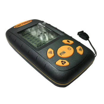 

Alarm Fish Finder Fishfinder Waterproof ABS Plastic Black Lifting rope