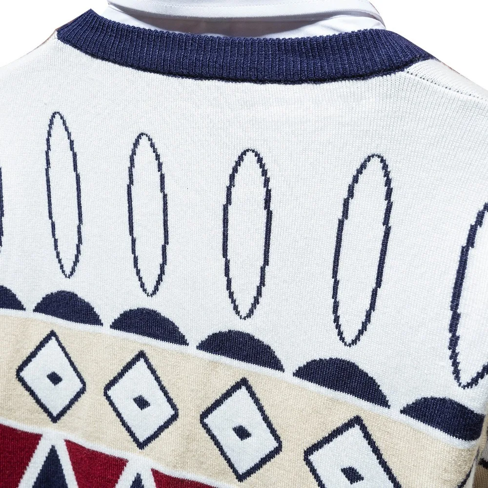 RUIHUO Argyle зимний свитер мужской пуловер зимнее пальто мужской свитер зимнее Мужское пальто мужские свитера для осени XXL Одежда