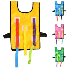 

Creative Sticky Vest Toy Interactive Waterproof Portable Premium Catching Tail Training Waistcoat Belt Props for Kids