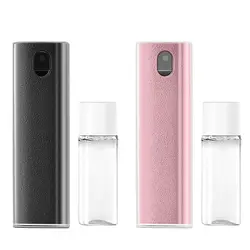Nettoyeur d'écran de téléphone Portable, 1 ensemble, chiffon en microfibre, dispositif de nettoyage, lunettes magiques portables pour télévision, PC, écran d'ordinateur 