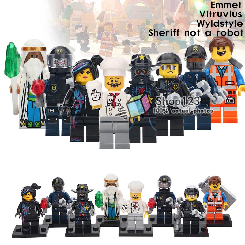 10 лотов действия кости солдат Frakjaw Garmadon оружие Скелет армии строительные блоки игрушки для детей - Цвет: Армейский зеленый