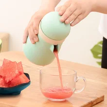 Home Kitchen Multifunction Juicer Manual Fruit Squeeze Two-way Juice Cup Squeezed Orange Machine Lemon Cup Handle Orange juicer vosoco juicer small sized household electric fruit juice machine squeezed orange juice multifunction liquidizer double turn mill